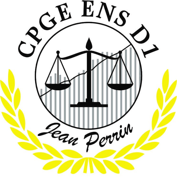 logo de la classe préparatoire droit-économie (D1) du lycée Jean Perrin de Marseille